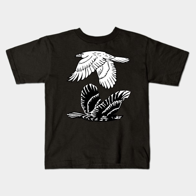 Ravens- Balence Kids T-Shirt by Anikafox